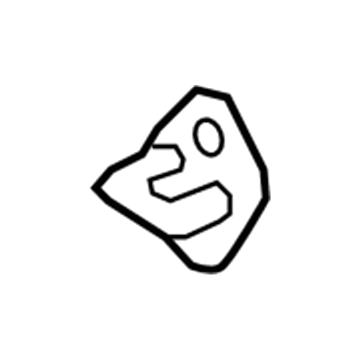 Hyundai 81350-3N000 Striker Assembly-Door