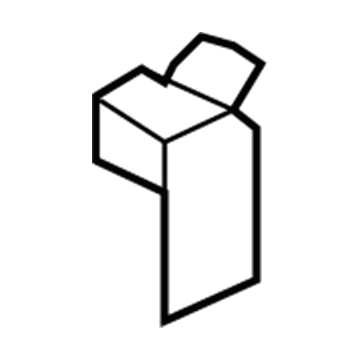 Hyundai 79420-3N000 Hinge Assembly-Rear Door Upper, RH