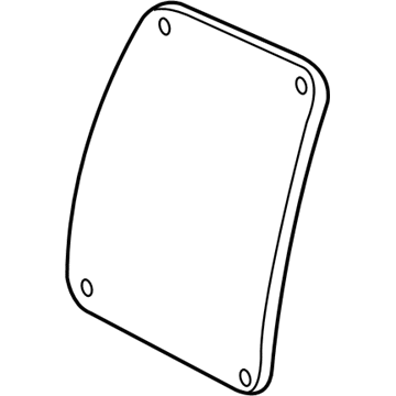 Ford F8UZ-1542006-BC Glass Assembly