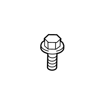 Toyota 90119-A0255 Alarm Horn Bolt