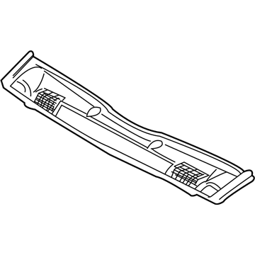 BMW 64-31-8-409-048 Cover, Microfilter Housing