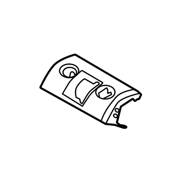 BMW 52-20-7-444-290 USER-CONTROL UNIT, BACKREST