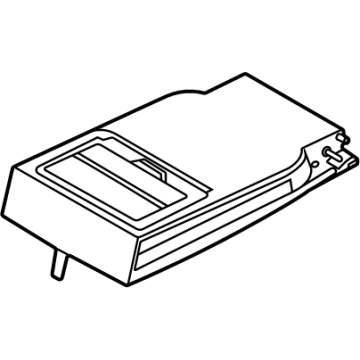 BMW 52-20-7-499-798 ARMREST WITH COMPARTMENT, LE