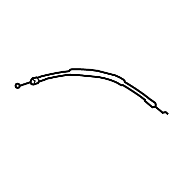 Toyota 69750-0C030 Lock Cable