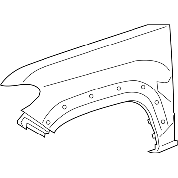 Toyota 53811-04110 Fender