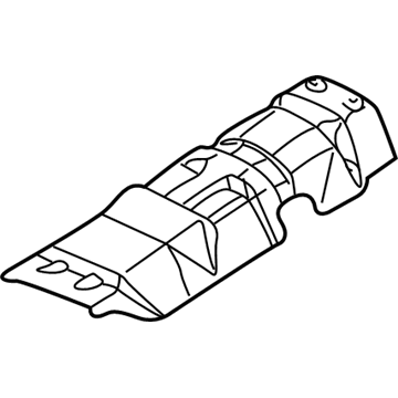 Kia 2879038010 Panel-Heat Protector