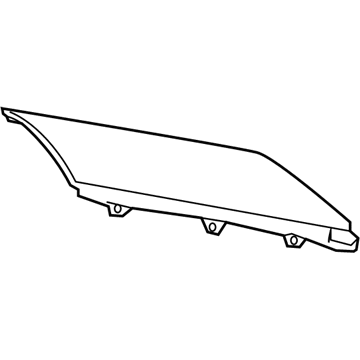 Mopar 68127966AA Glass-SUNROOF