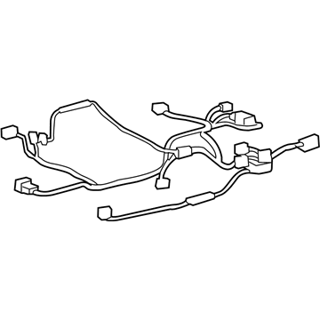 Lexus 82192-33580 Wire, Front Seat, LH
