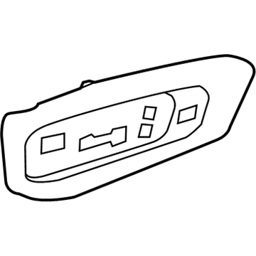 Lexus 71894-33010-A0 Shield, Power Adjust