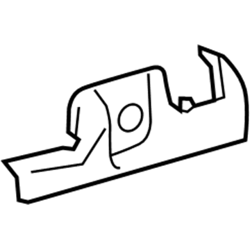 Lexus 72266-33010-C0 Cover, Seat Track Up