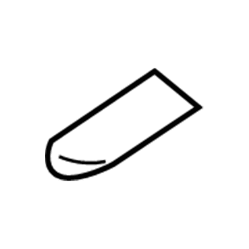 Nissan 80943-9GG0A Cap-ARMREST, Front