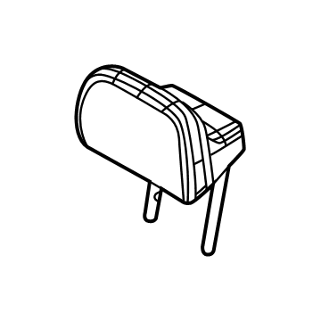 Kia 89705CV010CWD HEADREST ASSY-REAR S