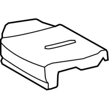 Toyota 71601-52G10-B0 Seat Cushion Pad