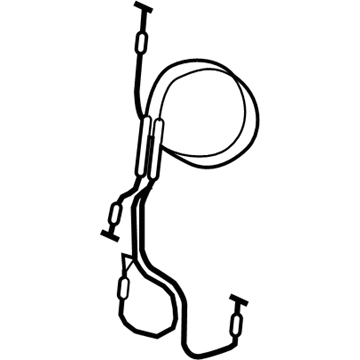 Toyota 72704-52170 Control Cable