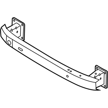Hyundai 86530-2S000 Rail Assembly-Front Bumper