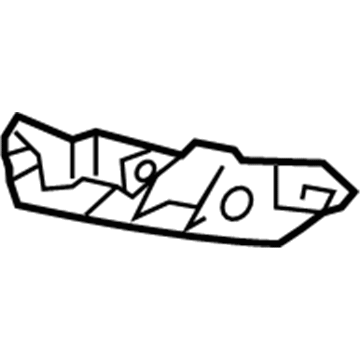 Hyundai 86514-2S000 Bracket-Front Bumper Mounting Side, RH