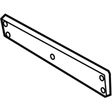 Hyundai 86519-2S000 Front Bumper Grille License Plate Moulding