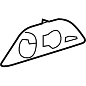 Ford KL1Z-7840726-BJ COVER - ACCESS HOLE