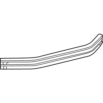 Lexus 52171-48110 Reinforcement, Rear Bumper, NO.1