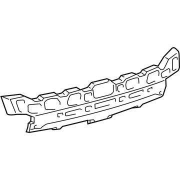 Lexus 52615-0E010 Absorber, Rear Bumper Energy