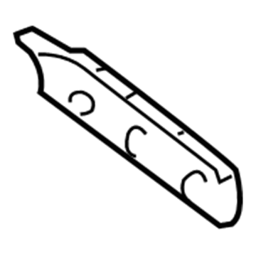 Lexus 52575-0E010 Retainer, Rear Bumper Side, RH