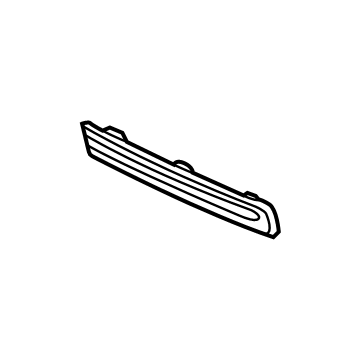 Honda 71122-THR-A50 Garnish Upper Right, Front