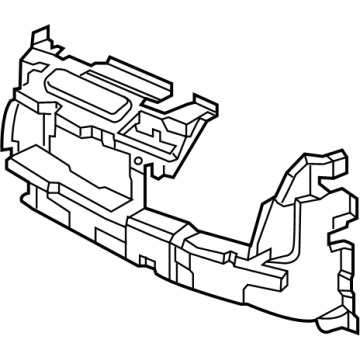 Honda 74160-THR-A50 AIR SHROUD, FR- BHD