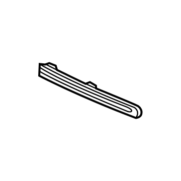 Honda 71123-THR-A50 Garnish Lower Right, Front