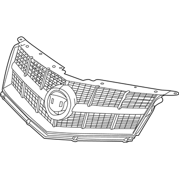GM 20929728 Upper Grille