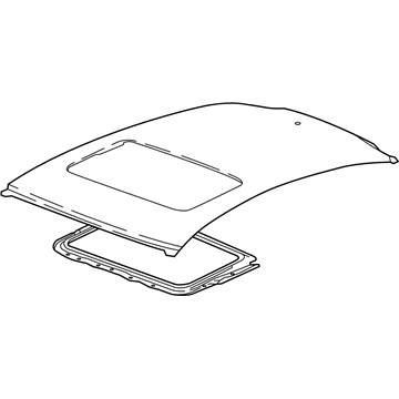 GM 84033091 Roof Panel