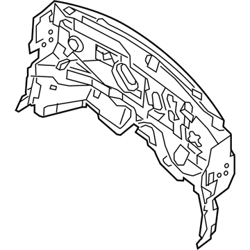 Nissan 67900-3JA0A Insulator-Dash Lower