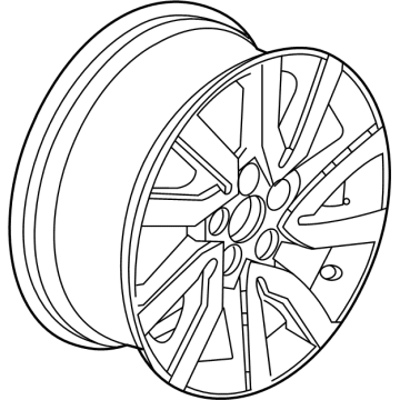 Honda 42700-TG7-A31 Disk, Aluminum Wheel (20X8J) (Tpms) (Aap)