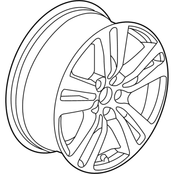 Honda 42700-TG7-A51 Disk, Aluminum Wheel (18X8J) (Tpms) (Aap St Mary'S)