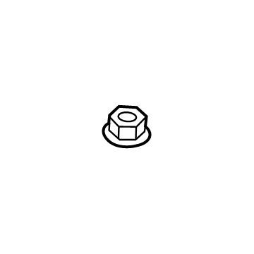 BMW 07-11-9-904-670 Flange Nut
