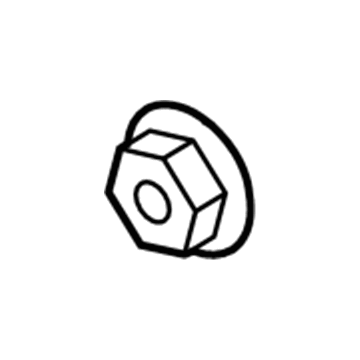 BMW 31-10-6-890-194 HEXAGON NUT WITH COLLAR