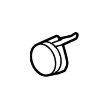 GM 12613744 Outlet Pipe Clip