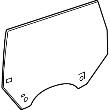 GM 84809786 WINDOW-FRT S/D