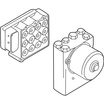BMW 34-51-6-762-114 Dsc Hydraulic Unit