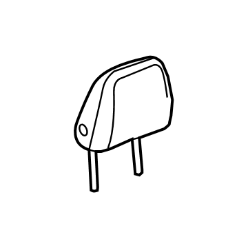 GM 42767502 RESTRAINT ASM-F/SEAT HD *BLACK