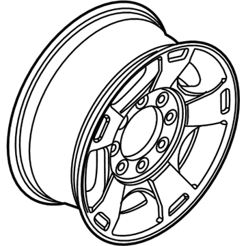 Ford CC3Z-1007-B Wheel, Alloy