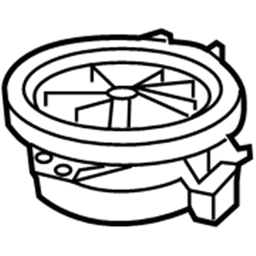 Lexus 86160-0E270 Speaker Assembly, Radio