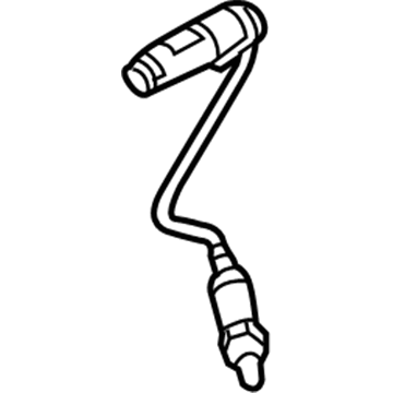 BMW 11-78-7-512-002 Oxygen Sensor, Grey