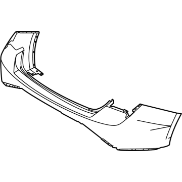 Hyundai 86611-AA800 COVER-RR BUMPER