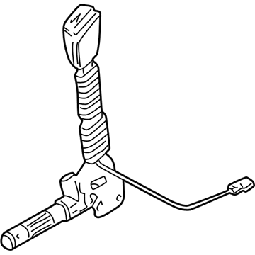 BMW 72-11-8-413-887 Lower Belt With Left Belt Tensioner