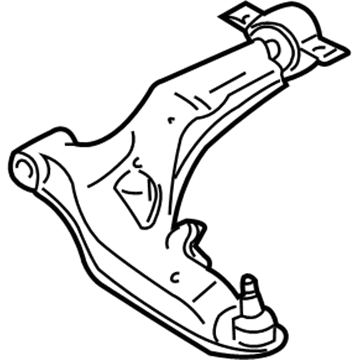 Infiniti 54501-2Y412 Transverse Link Complete, Front Left Lower