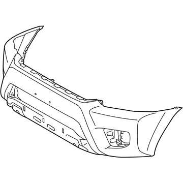 Toyota 52119-04060 Bumper Cover