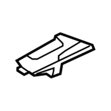 Honda 77104-SNA-A00ZD Garnish Assy., R. Instrument (Upper) *NH167L* (GRAPHITE BLACK)