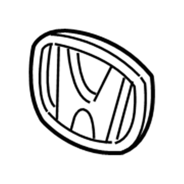Honda 75701-SCV-A01 Emblem, Rear (H)