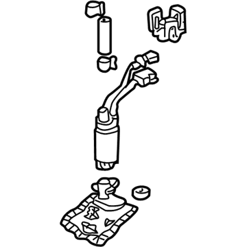 Honda 17040-S2A-930 Pump Set, Fuel