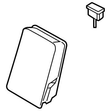 Ford MC5Z-7867112-AA ARMREST ASY